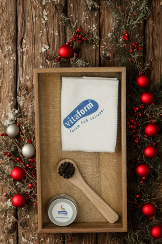 pflegendes & reinigendes Hirschlederpflegeset