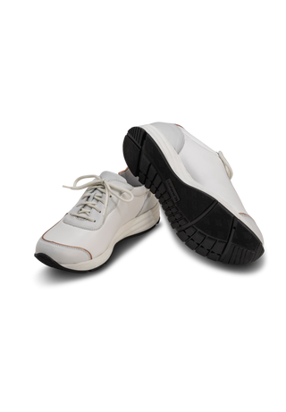 extraweiter Sneaker vitaform Stretch weiß