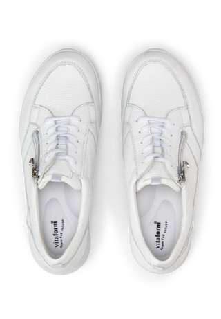 attraktiver Sneaker Hirschleder weiß