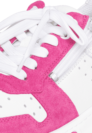 flotter Sneaker Nappaleder pink