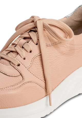 softer Sneaker Hirschleder coralpink