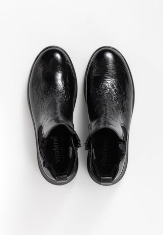schöne Stiefelette Hirschleder schwarz