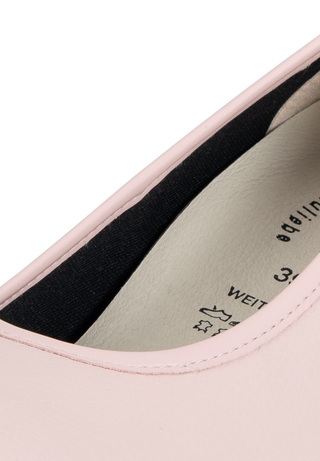 femininer Pumps Hirschleder puder