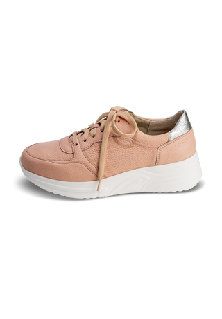 softer Sneaker Hirschleder coralpink