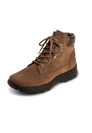 traumhafte Trekkingstiefelette Nubukleder braun
