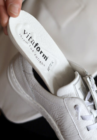 aktiver Sneaker Hirschleder weiß