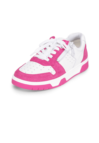 flotter Sneaker Nappaleder pink