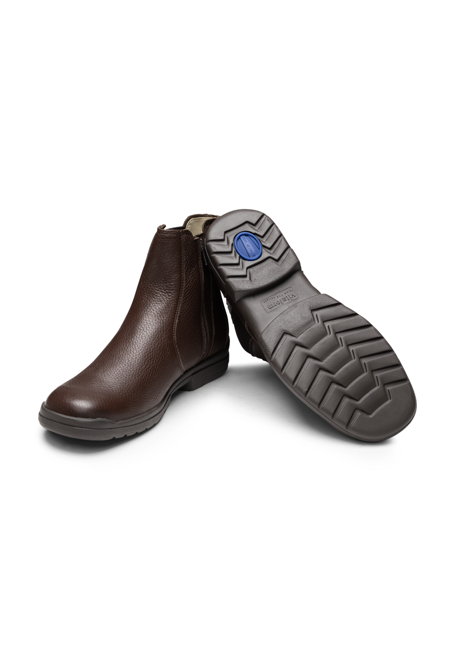 Shoe Vitaform Herren Stiefelette Hirschleder Flexible Stiefelette
