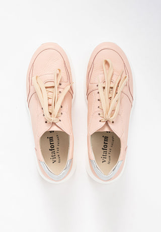 softer Sneaker Hirschleder coralpink