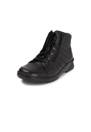 softer Stiefel Kalbsleder schwarz