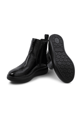 schöne Stiefelette Hirschleder schwarz