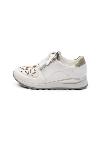 trendy Sneaker vitaform Stretch weiß/floral