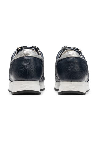 sagenhafter Sneaker Hirschleder marine