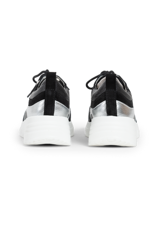 sportlicher Sneaker Hirschleder schwarz