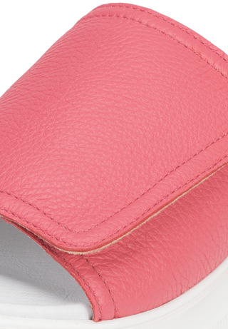 moderne Pantolette Hirschleder soft pink