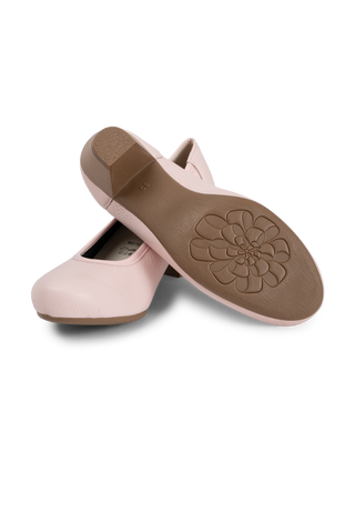 femininer Pumps Hirschleder puder