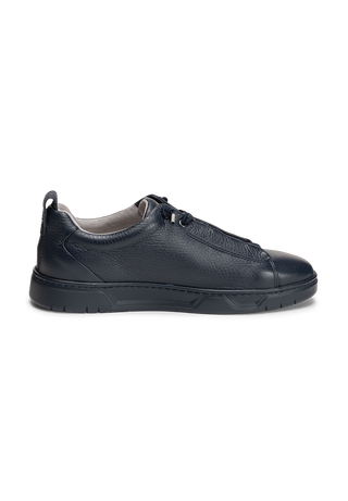 sehenswerter Sneaker Hirschleder marine