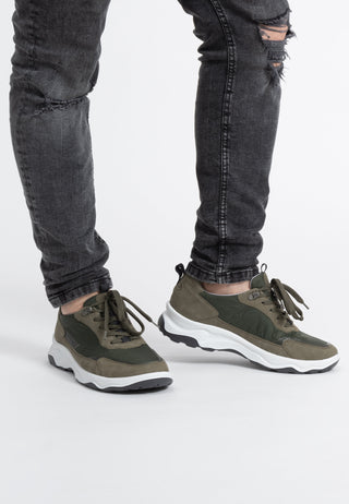 zuverlässiger Sneaker Softnappaleder khaki