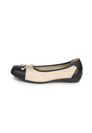 herrlicher Ballerina Hirschleder beige