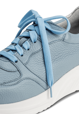 softer Sneaker Hirschleder mosaikblau