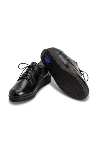 eleganter Schnürer vitaform Stretch schwarz