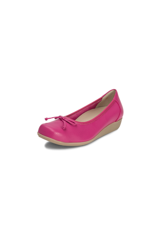 softer Ballerina Hirschleder fuchsia