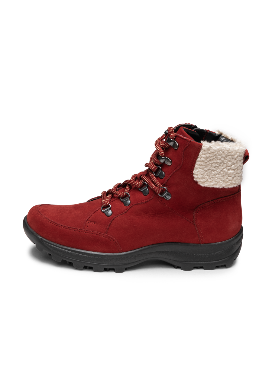 aktive Stiefelette Nubukleder – VITAFORM - Main Image