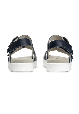 bequeme Sandale Hirschleder marine