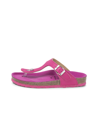 leichte Pantolette Softnappaleder pink