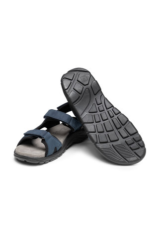leichte Sandale Softnubuk marine