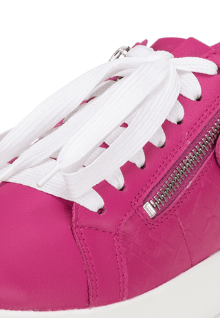 galanter Sneaker Softnappaleder pink