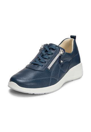 ausgezeichneter Sneaker Hirschleder marine
