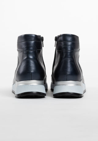 aktueller Sneaker-Boots Softnappaleder marine