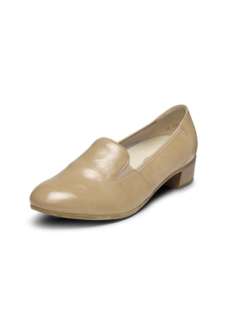 schlichter Pumps Stretch beige