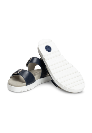 bequeme Sandale Hirschleder marine