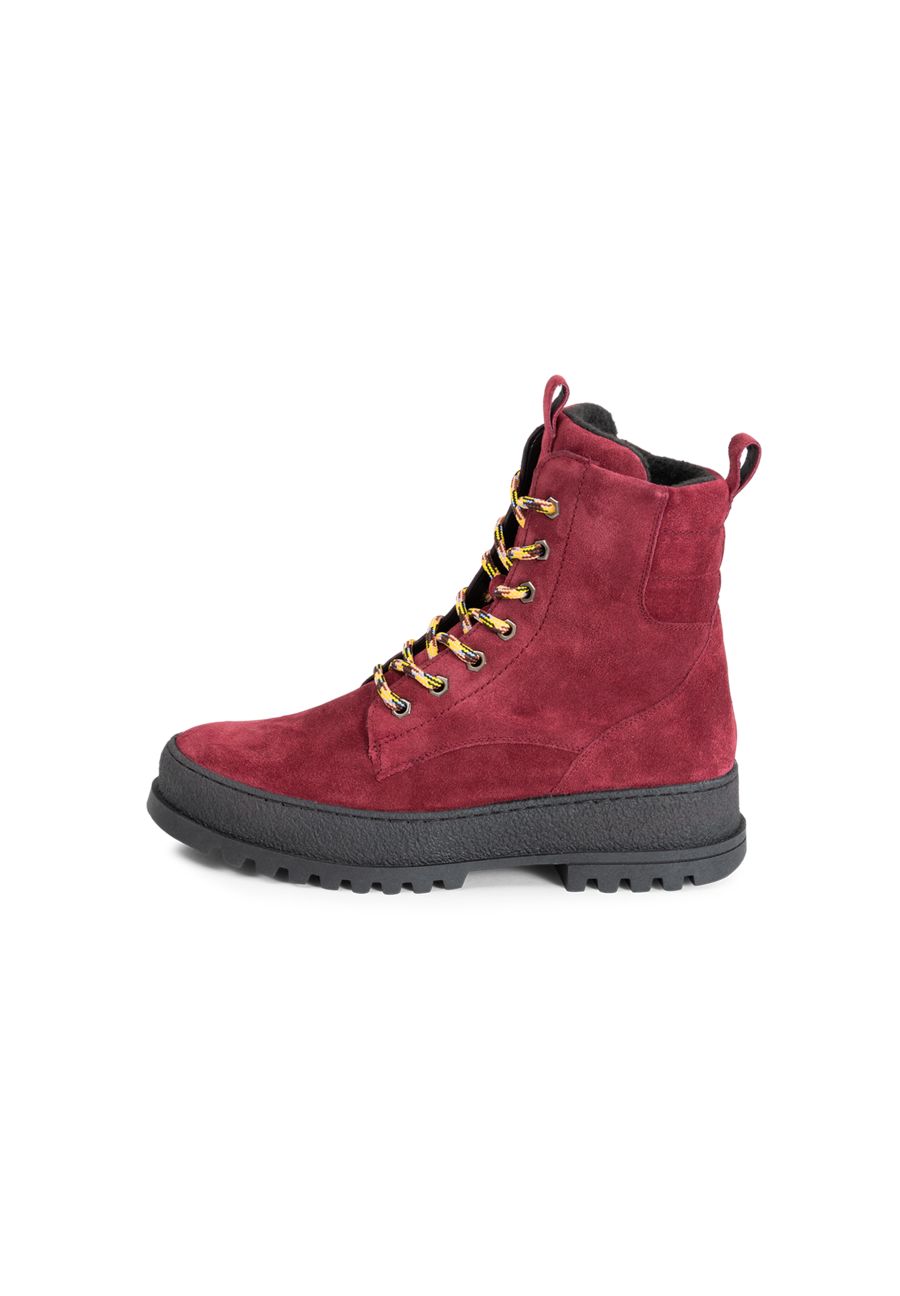 Vitaform Stiefeletten Rot Weite H Sportliche Stiefelette