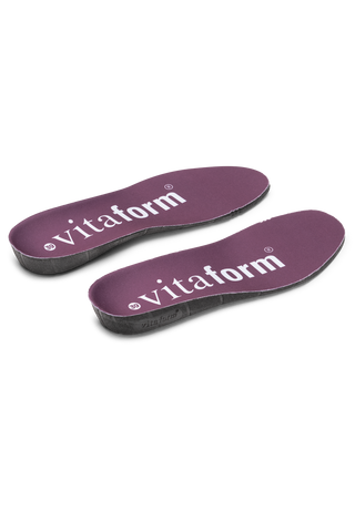austauschbares Luftpolsterfußbett textilüberzogen extra weich gepolstert mauve