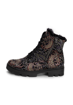 schwarz/floral