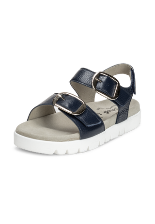 bequeme Sandale Hirschleder marine