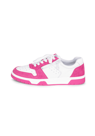 flotter Sneaker Nappaleder pink