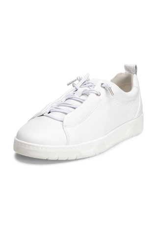 sehenswerter Sneaker Hirschleder weiß