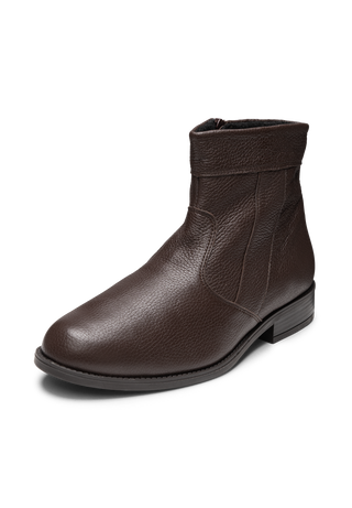 klassischer Stiefel Hirschleder braun