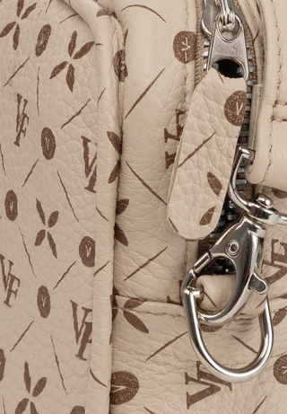 praktische Tasche Hirschleder beige