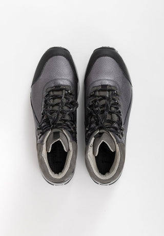 formstarke Trekkingstiefelette Nappaleder anthrazit