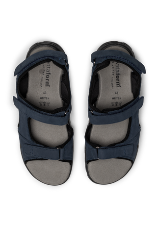 leichte Sandale Softnubuk marine