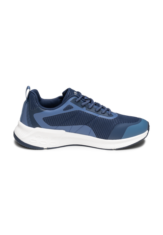 sportlicher Sneaker Mesh blau