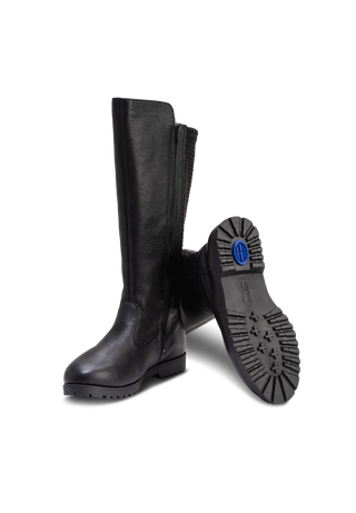 traumhafter Stiefel Hirschleder schwarz