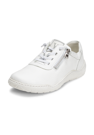 aktiver Sneaker Hirschleder weiß