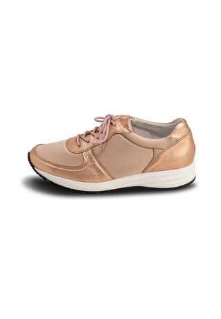 extraweiter Sneaker vitaform Stretch rosegold