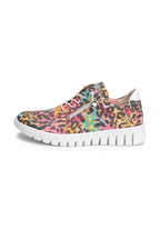 motif léopard multicolore